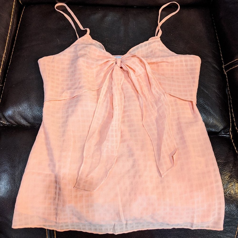 NWT Hyfve Tie Front Flare Cami Tank Top
